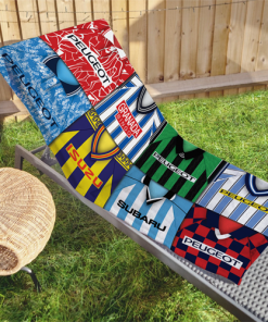 Coventry Classic Kits Montage Retro Shirt Beach Towel