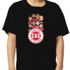 Liverpool Champions Of England 2024-25 Vector Heroes Black T-Shirt